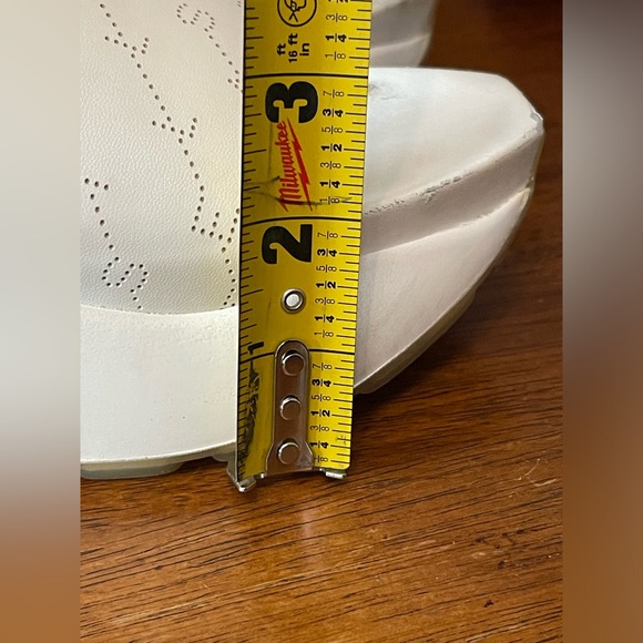 STELLA MCCARTNEY AUTHENTIC Platform Slides Mules White - Picture 10 of 14